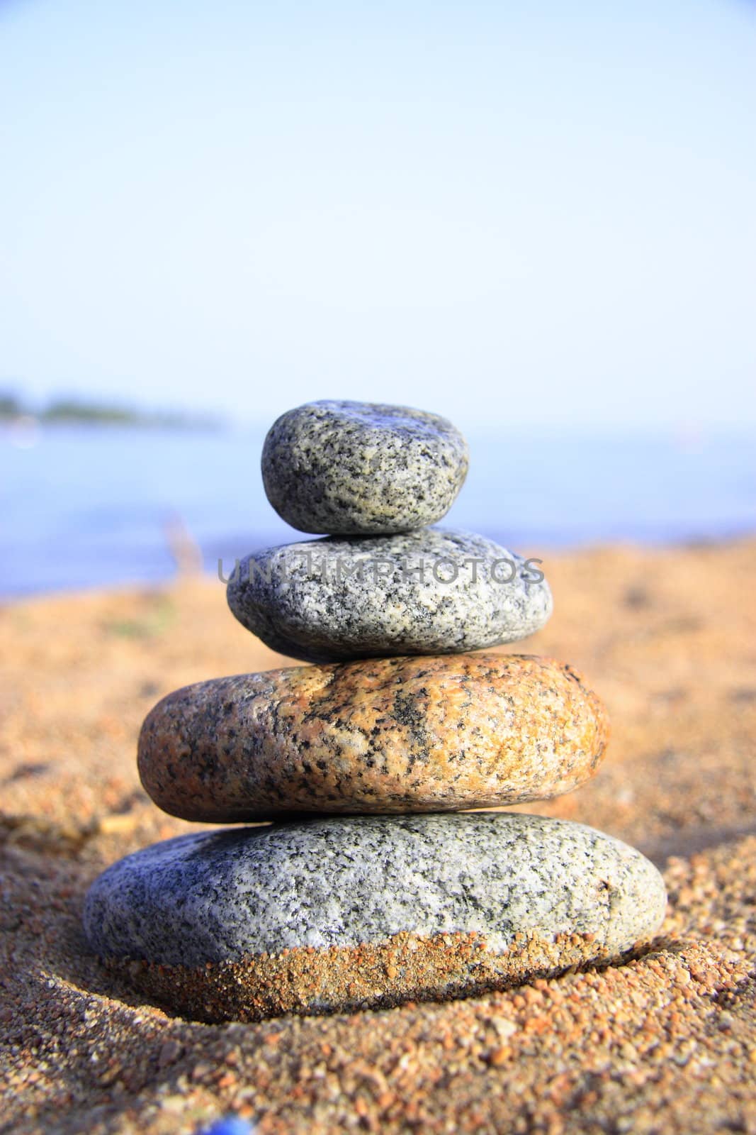 Stones on the seashore by Kudryashka