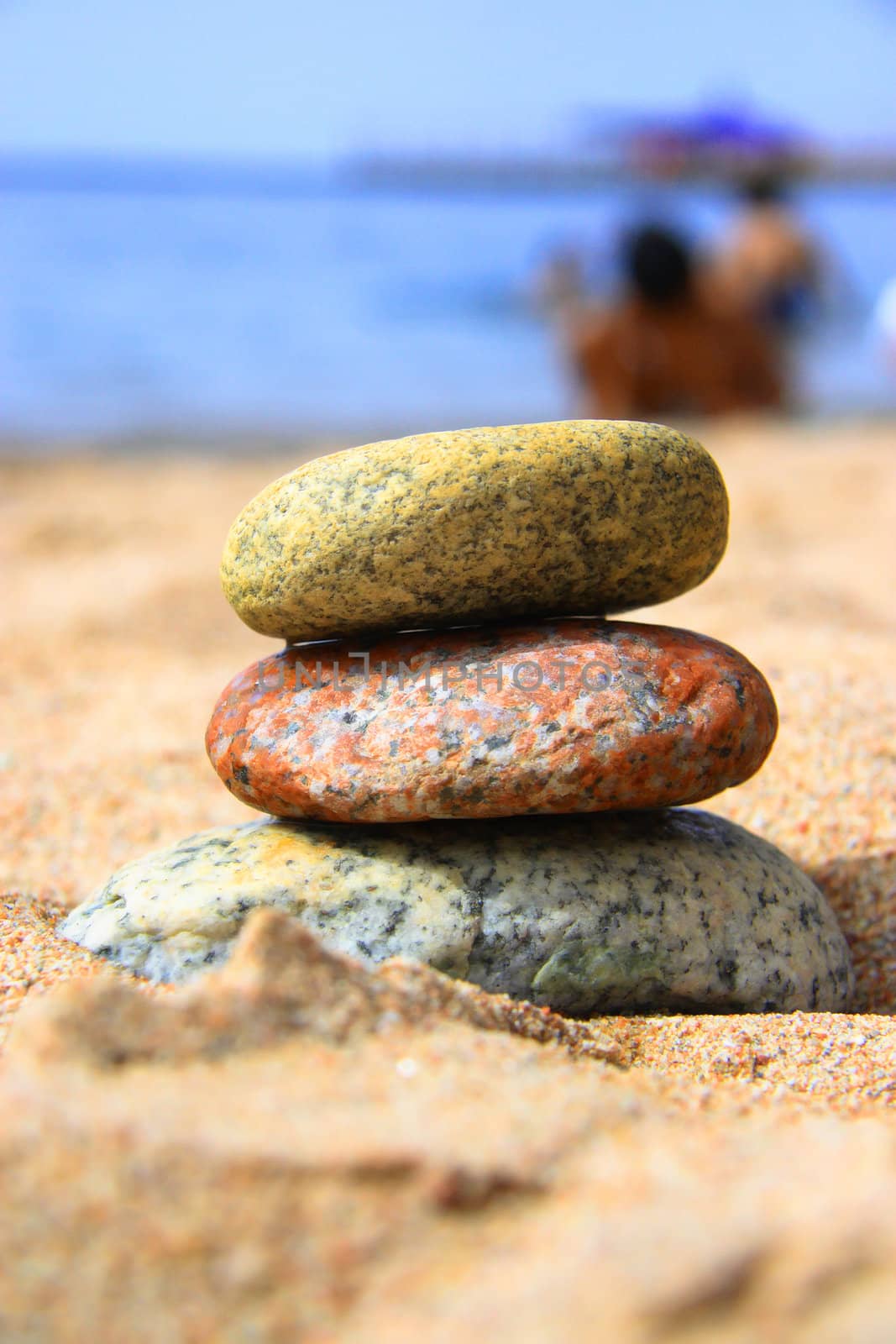 Stones on the seashore by Kudryashka
