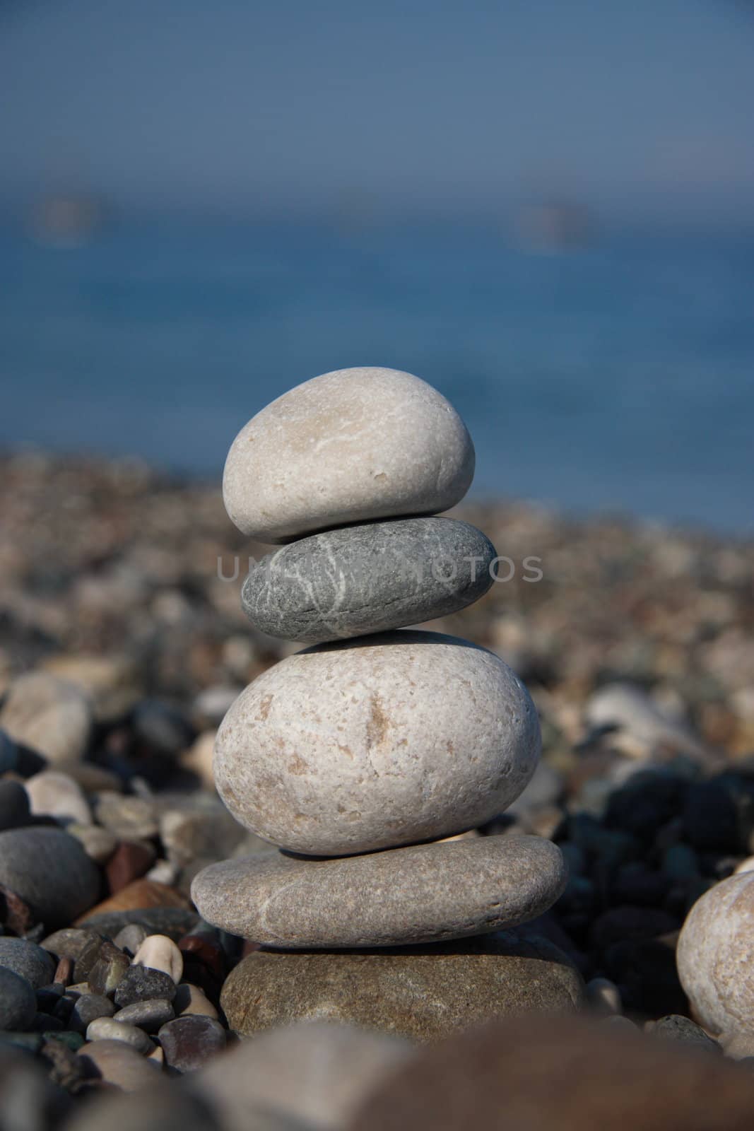 Stones on the seashore by Kudryashka