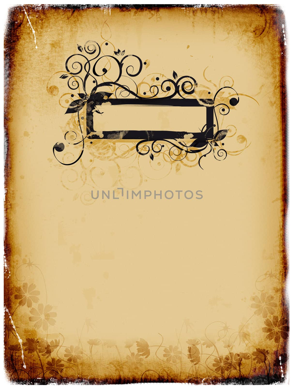 Grunge background, old paper, pattern