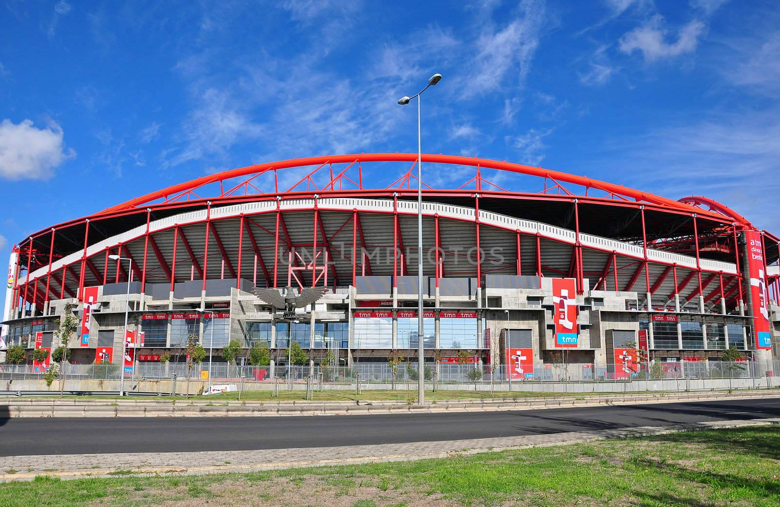 football stadium sport portugal horizontal bleachers field lighting