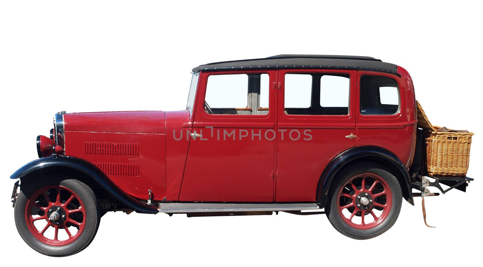 1928 Essex Super 6 isolated with clipping path   
      