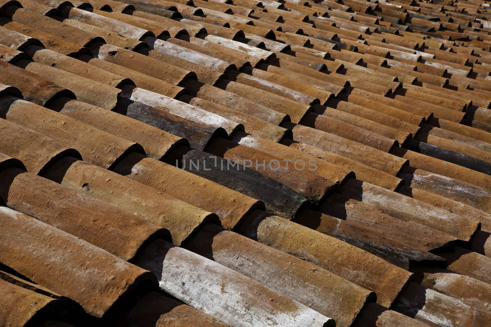 Traditional roof (more than 100 years old) - Italian house