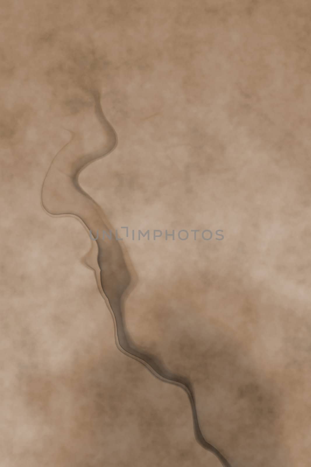 Abstract image - rising smoke in old style