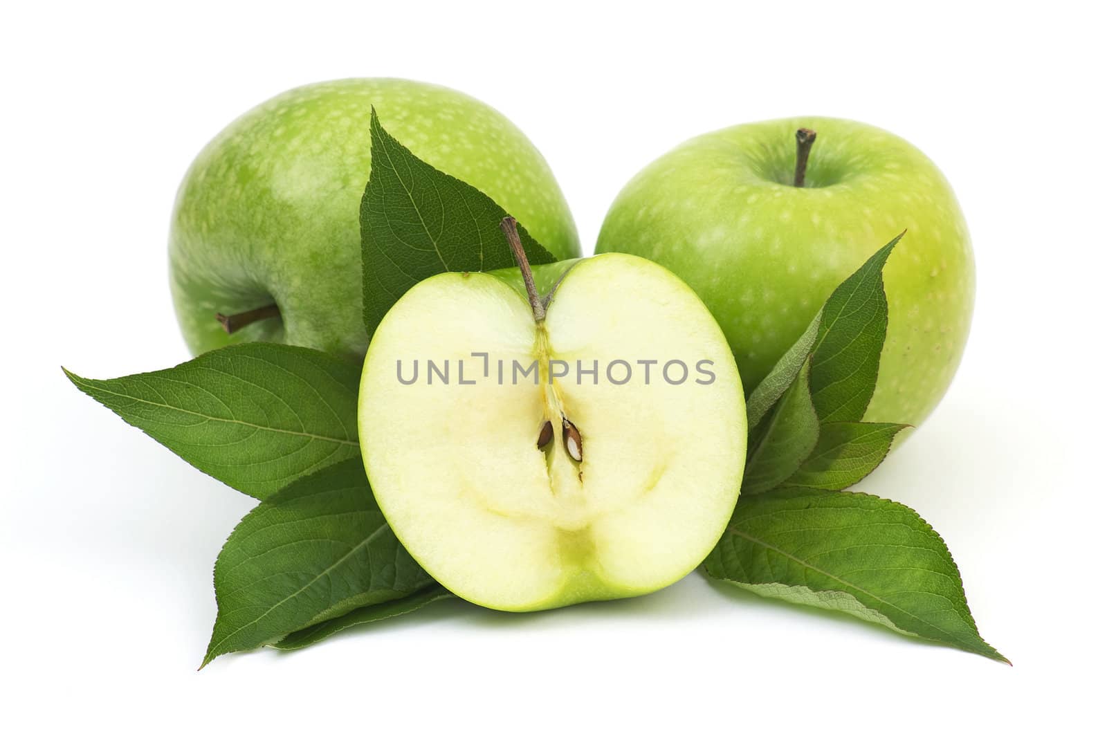 green apples