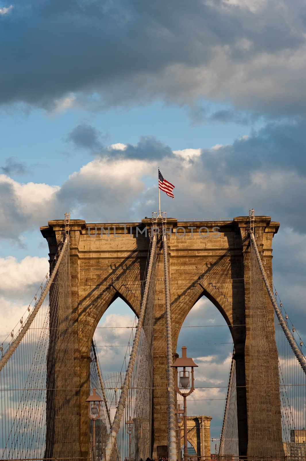 brooklyn bridge, new york city by rongreer