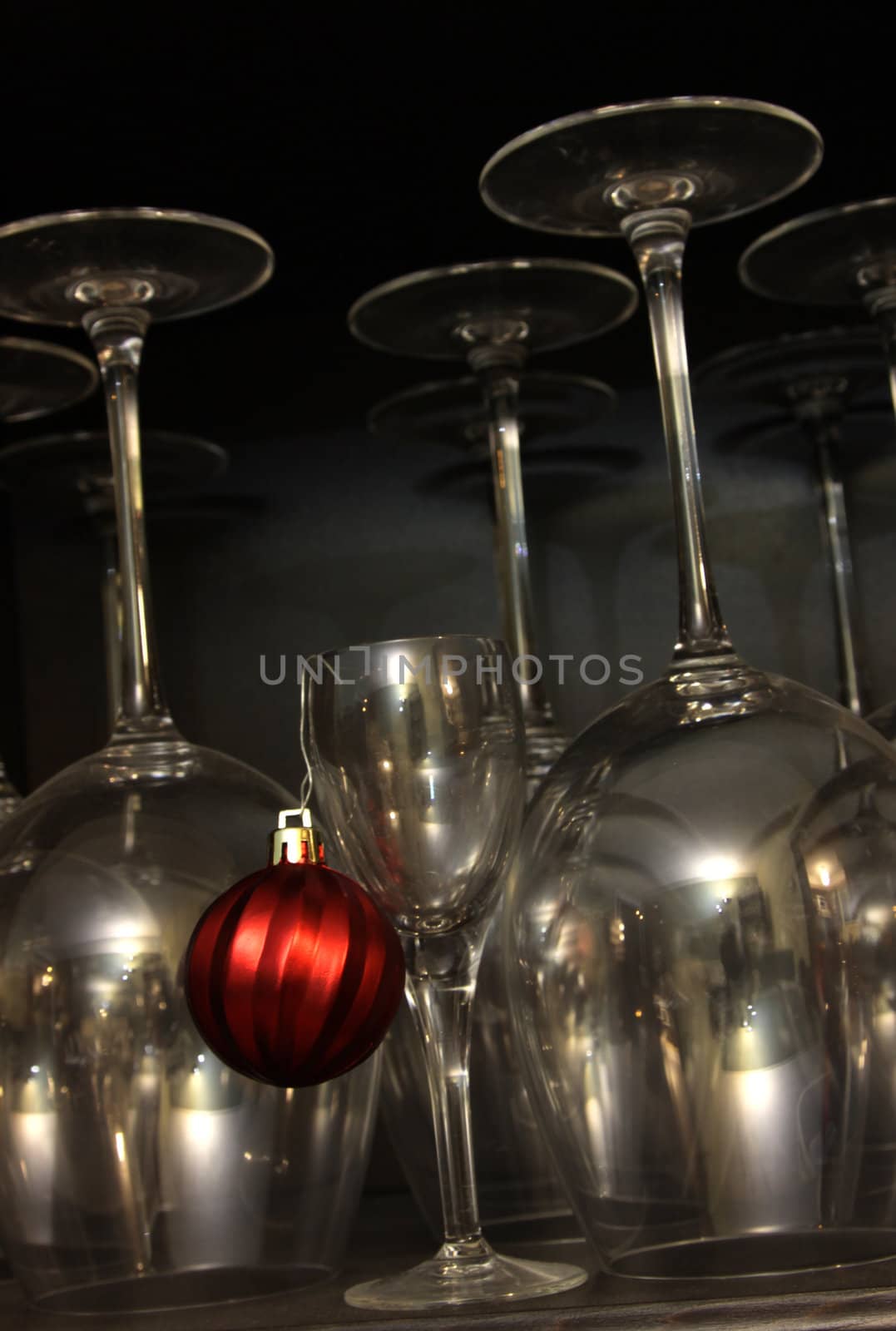 Red Ornament and Glasses
 by ca2hill