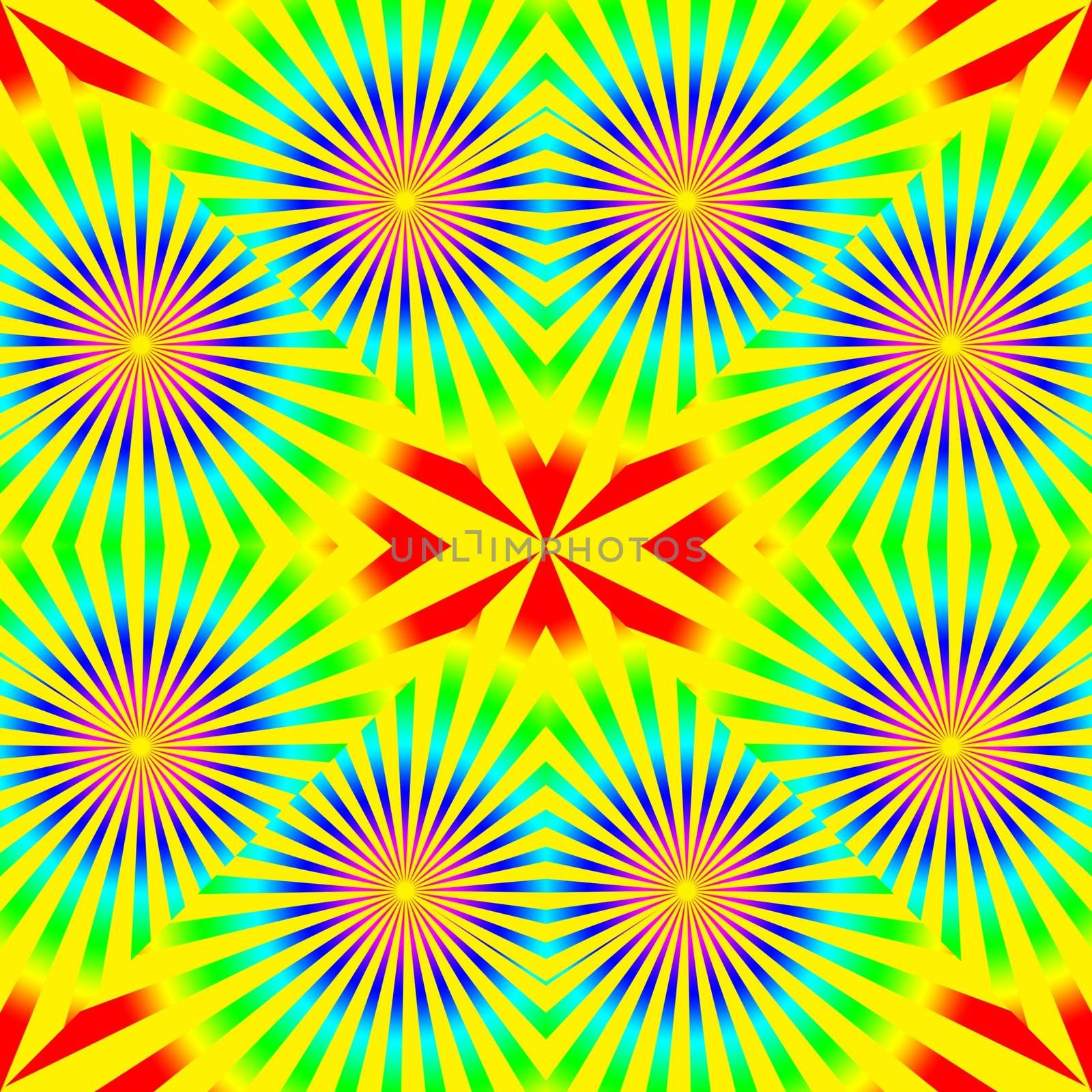 Yellow and green seamless wallpaper pattern.

