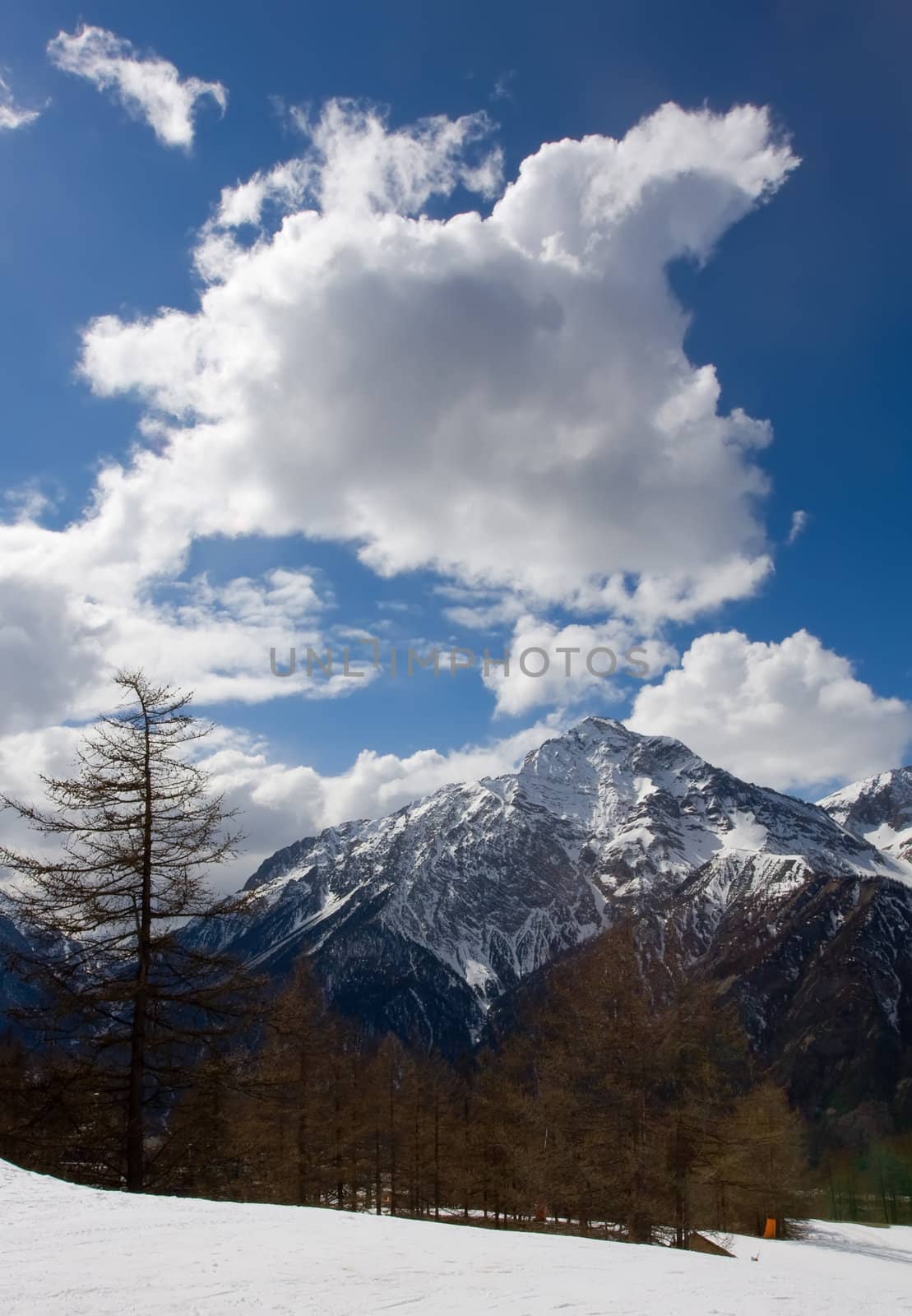 winter mountains