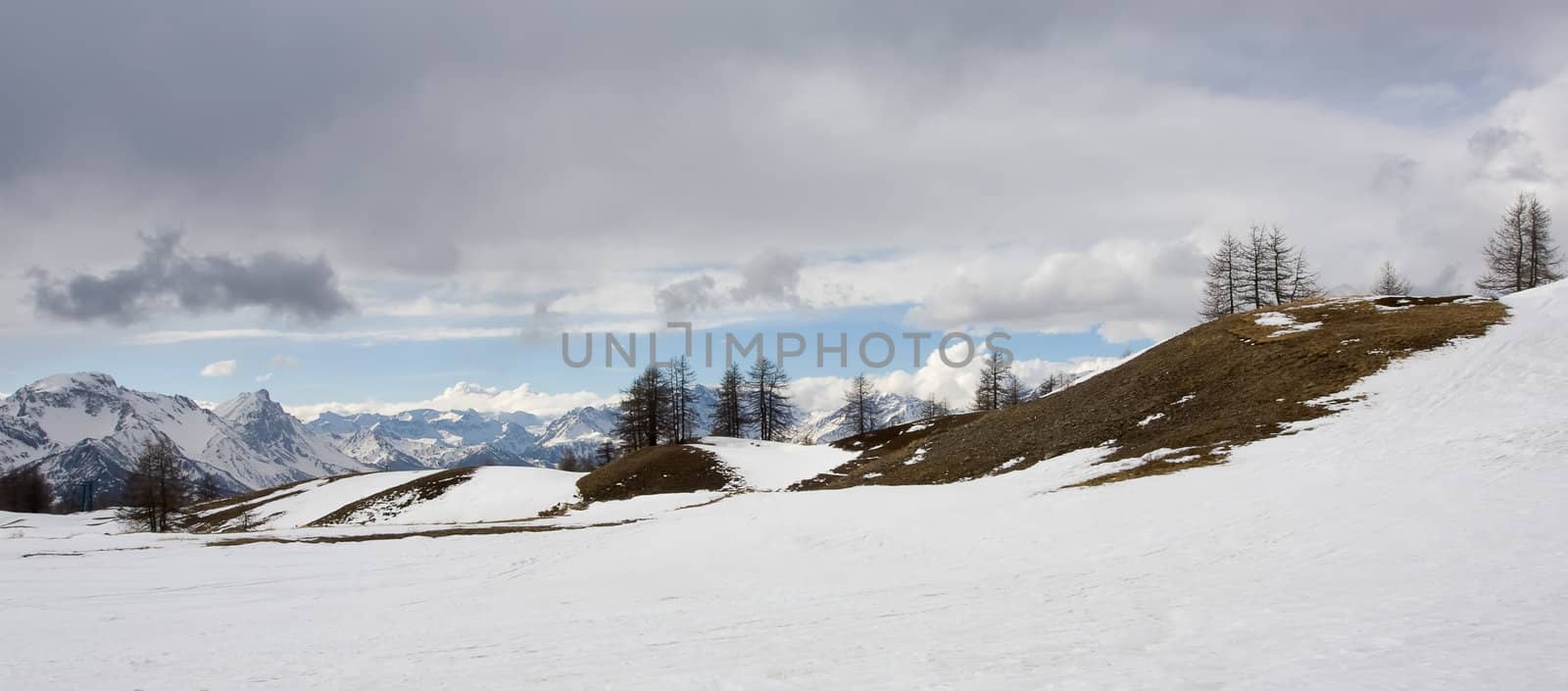 winter mountains