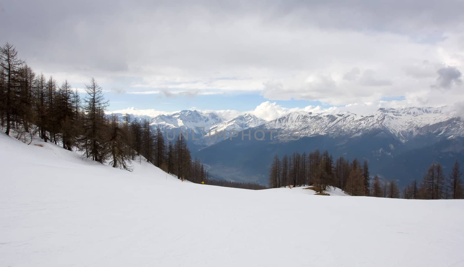 winter mountains