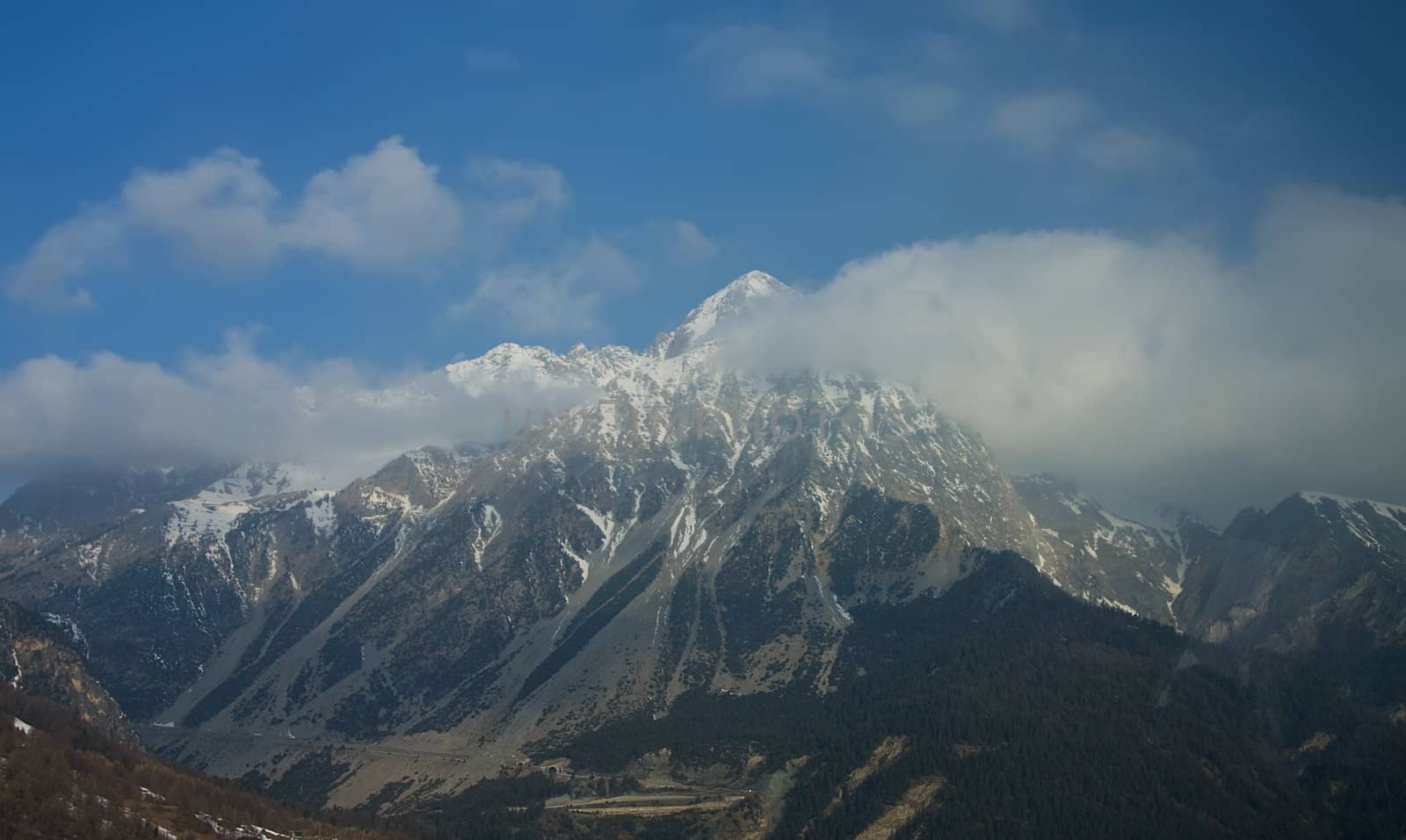 winter mountains