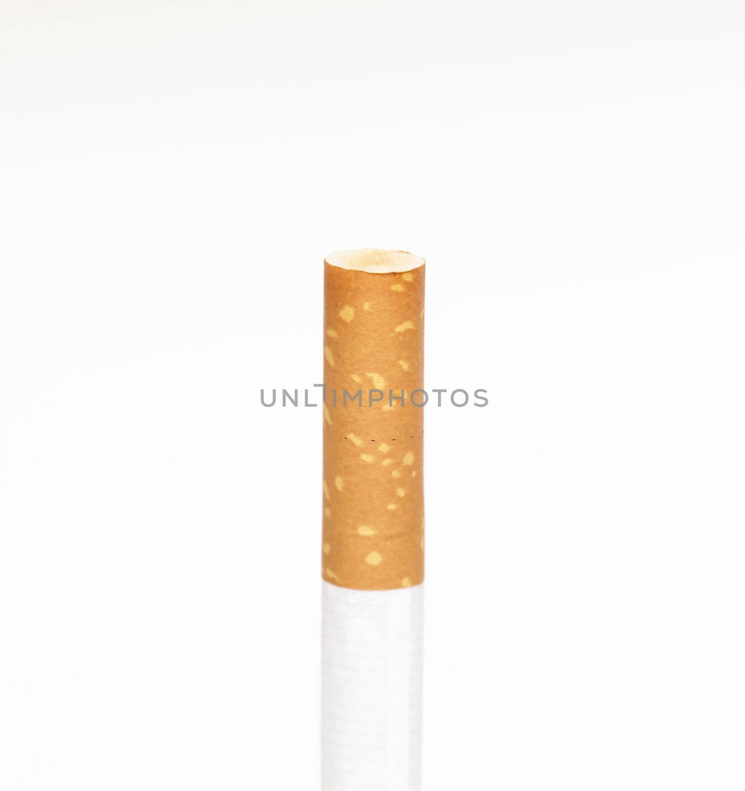 cigarette smoke isolated on white