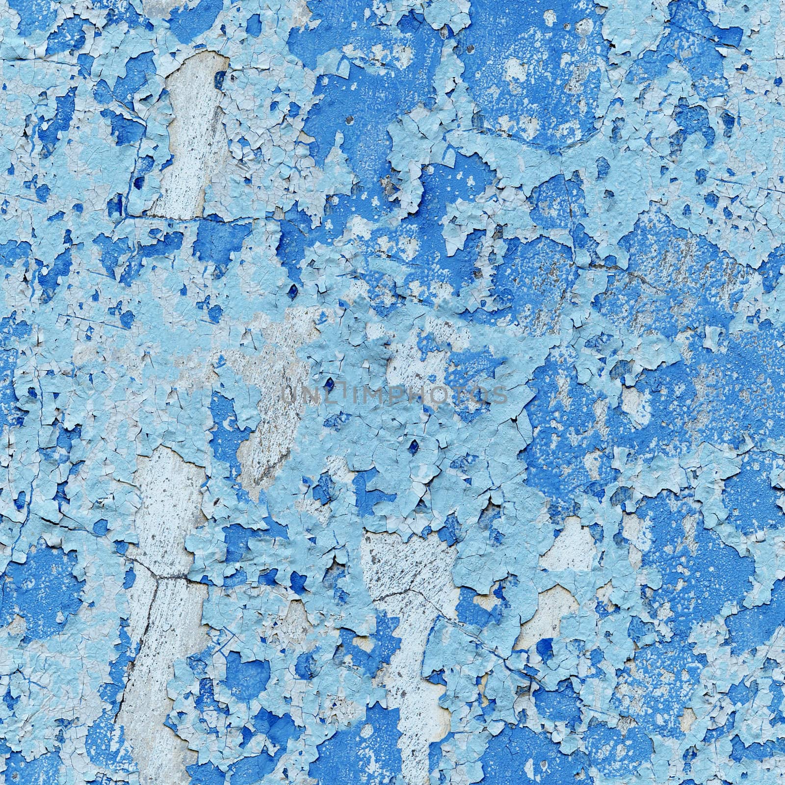 Damaged paint on wall - seamless background by pzaxe