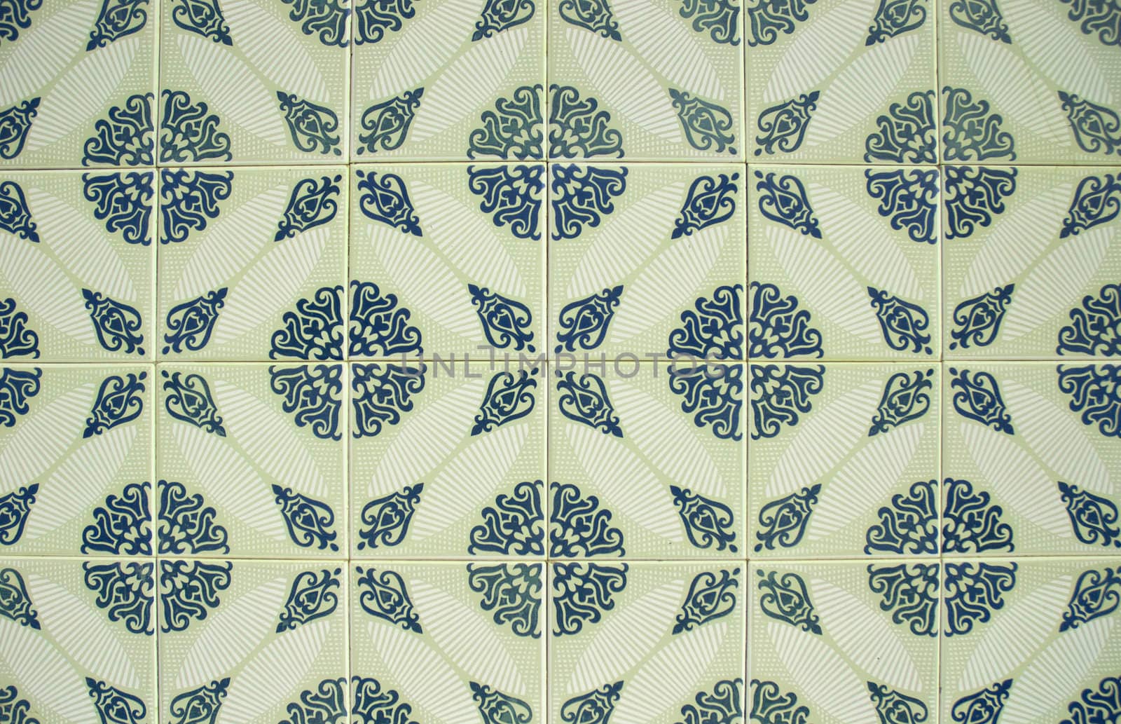 Ornamental old typical tiles from Portugal.