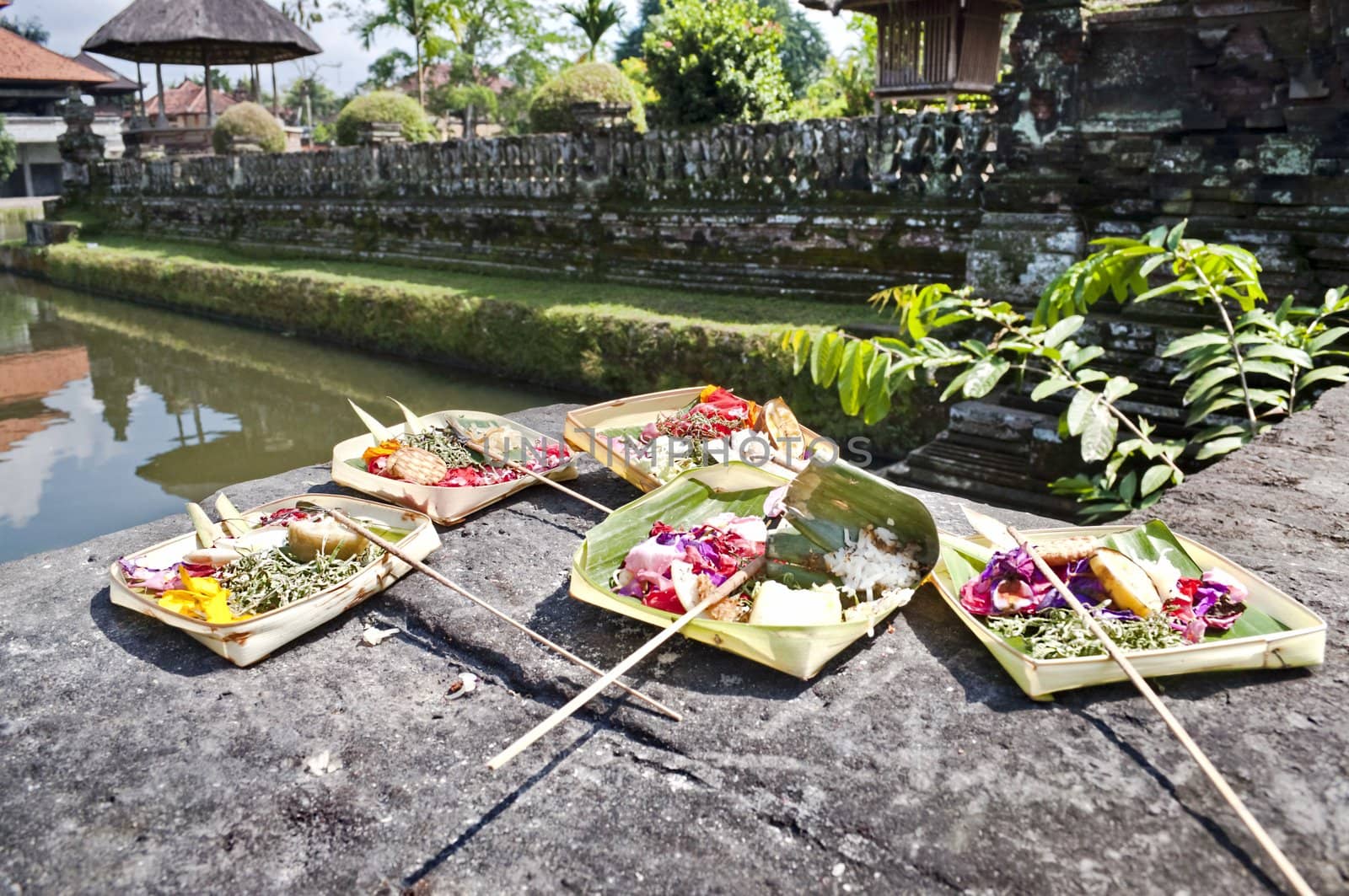 Balinese Offering by rigamondis