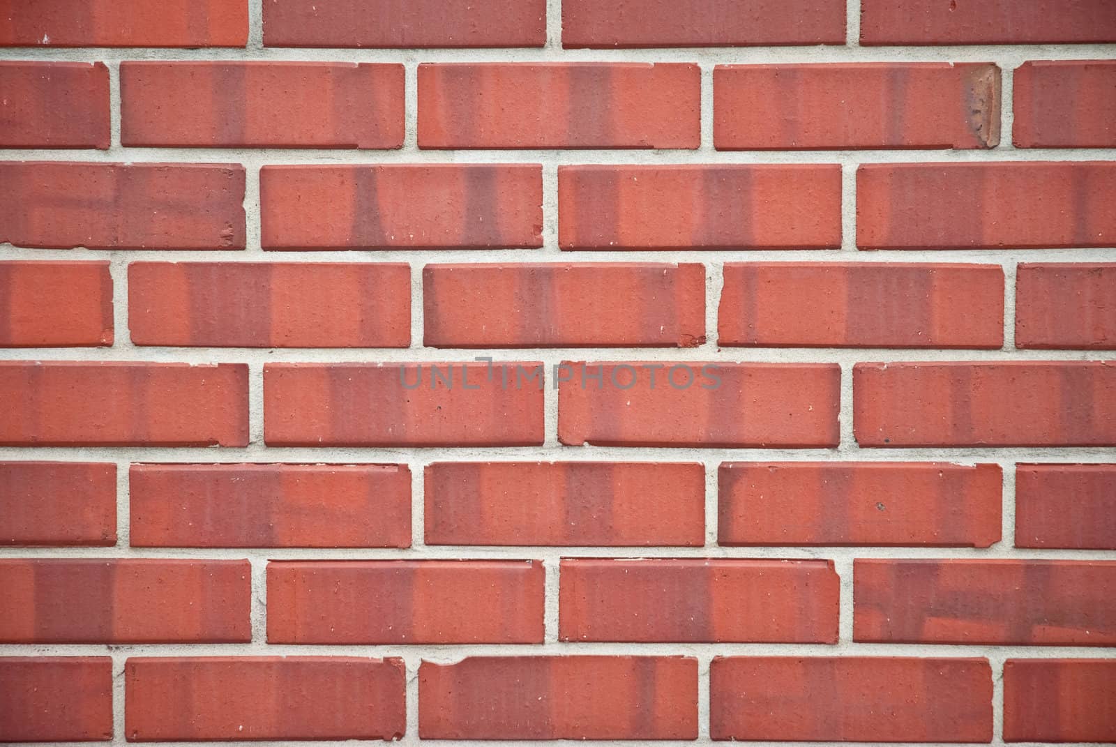 Red brick wall texture.