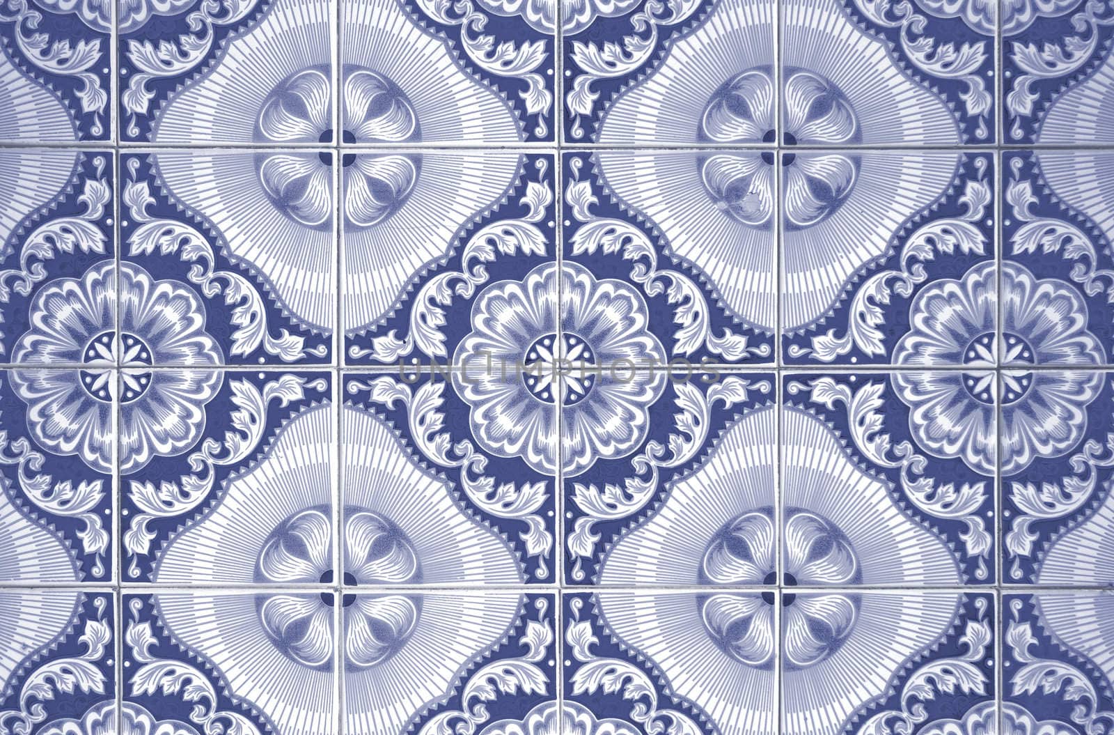 Ornamental old typical tiles from Portugal.