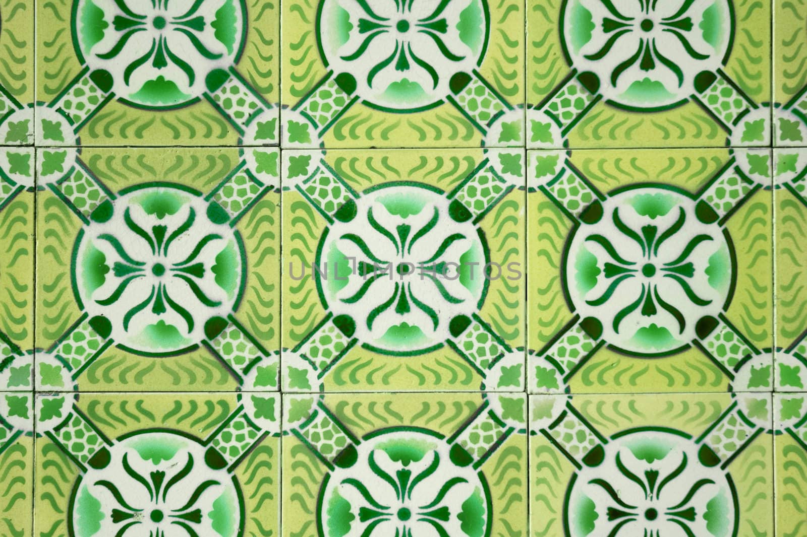 Ornamental old typical tiles from Portugal.