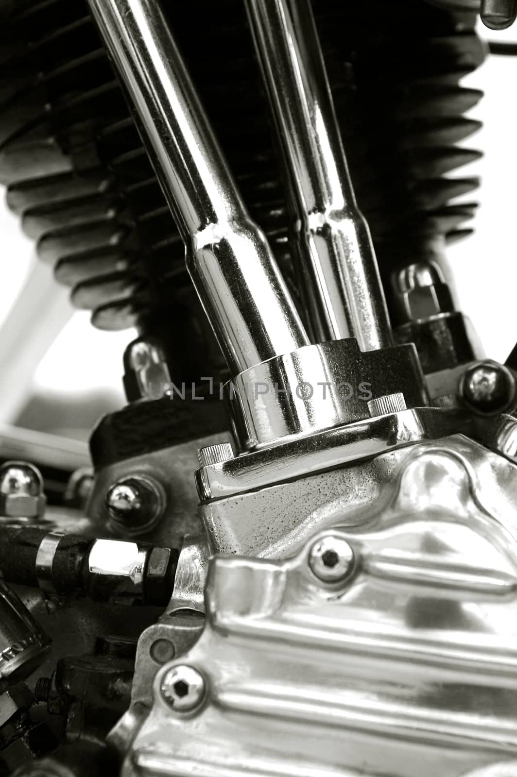 motorcycle engine by nelsonart