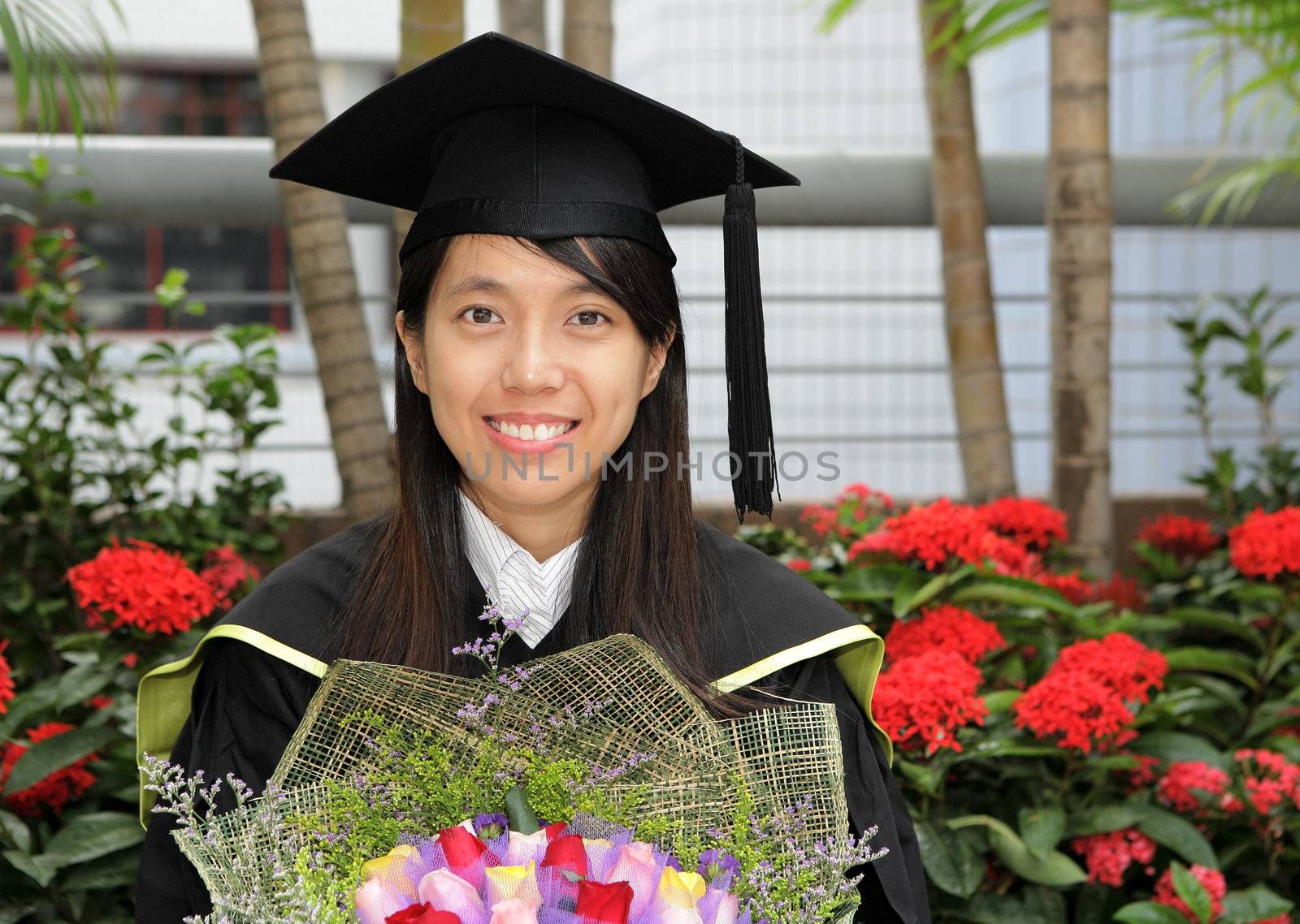 asian girl graduation