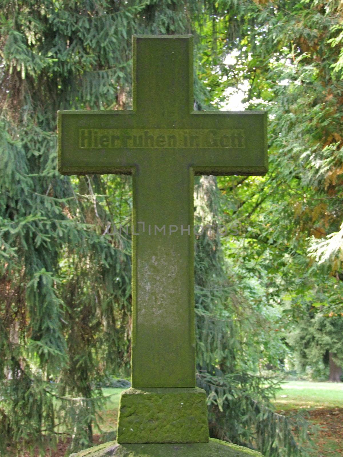 Old gravestone by Teamarbeit