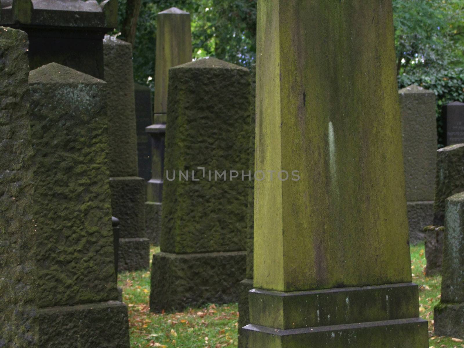 Old gravestones by Teamarbeit