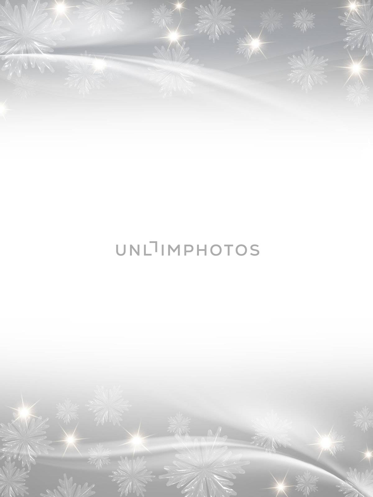 white grey christmas background by marinini