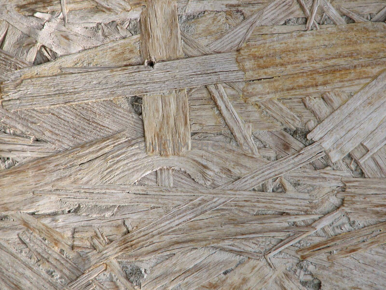 Wood chips background