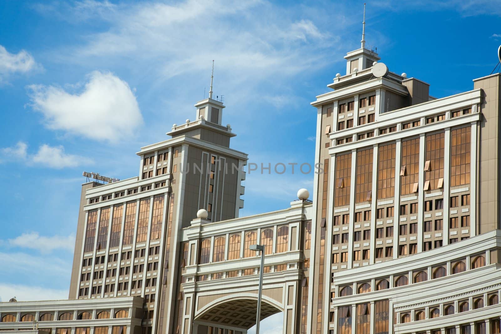 Modern office building, Astana, capital of Kazakhstan