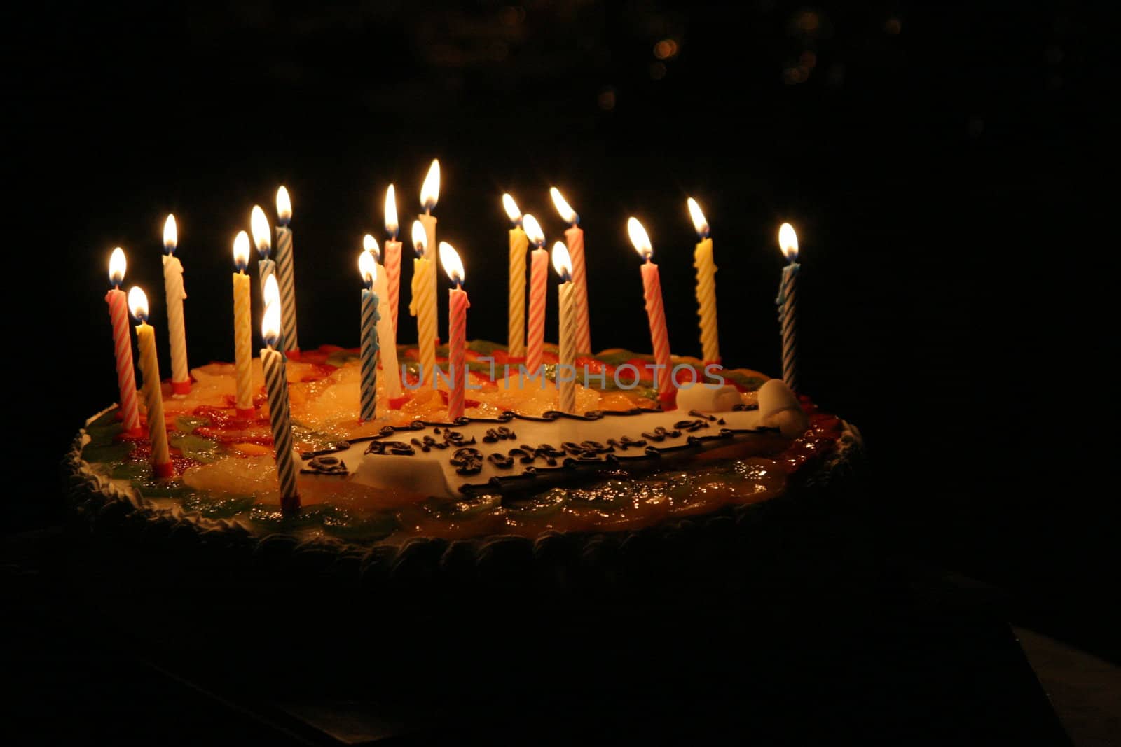 Pie "Happy birthday"