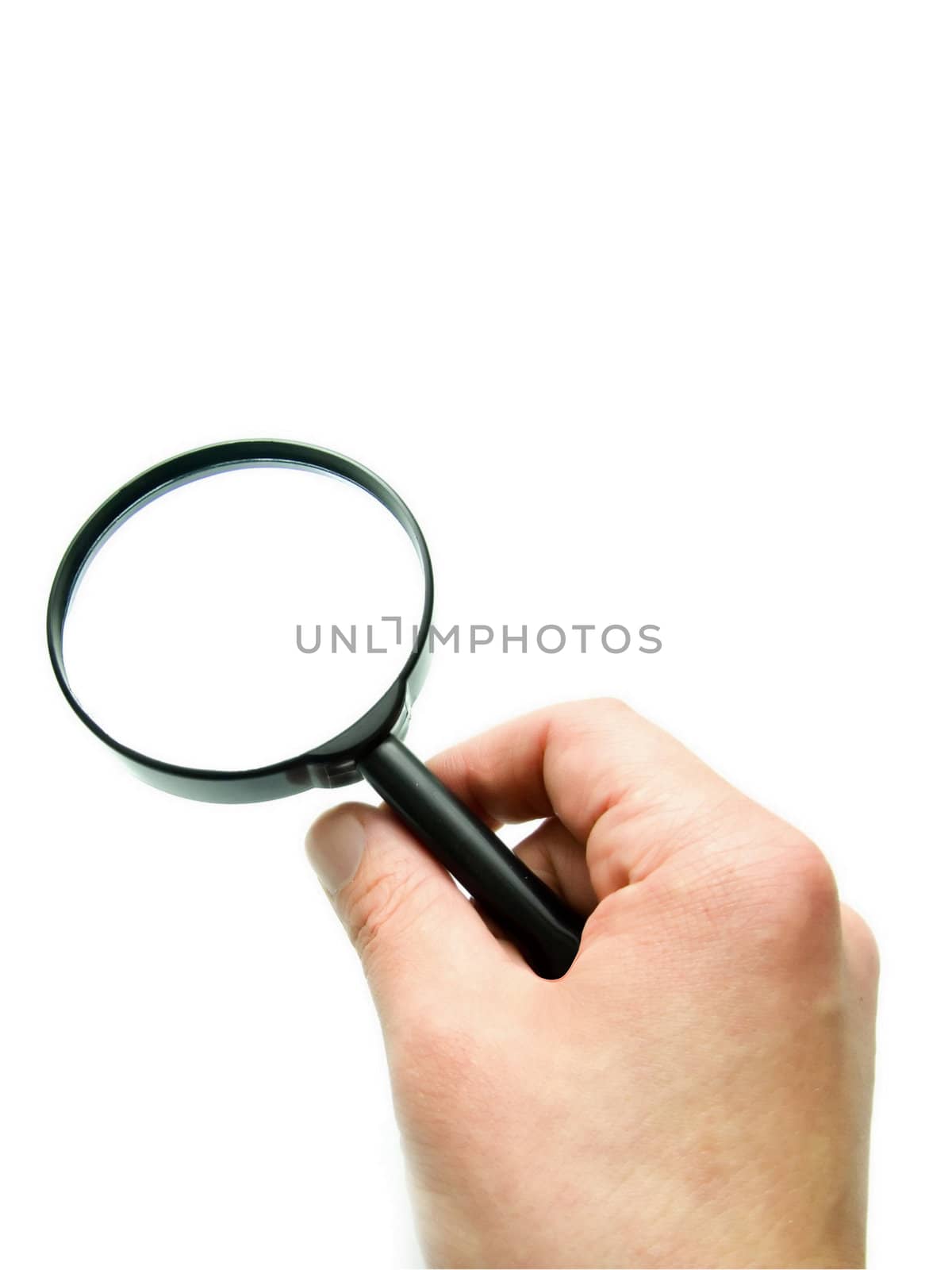 Loupe in hand  by Baltus