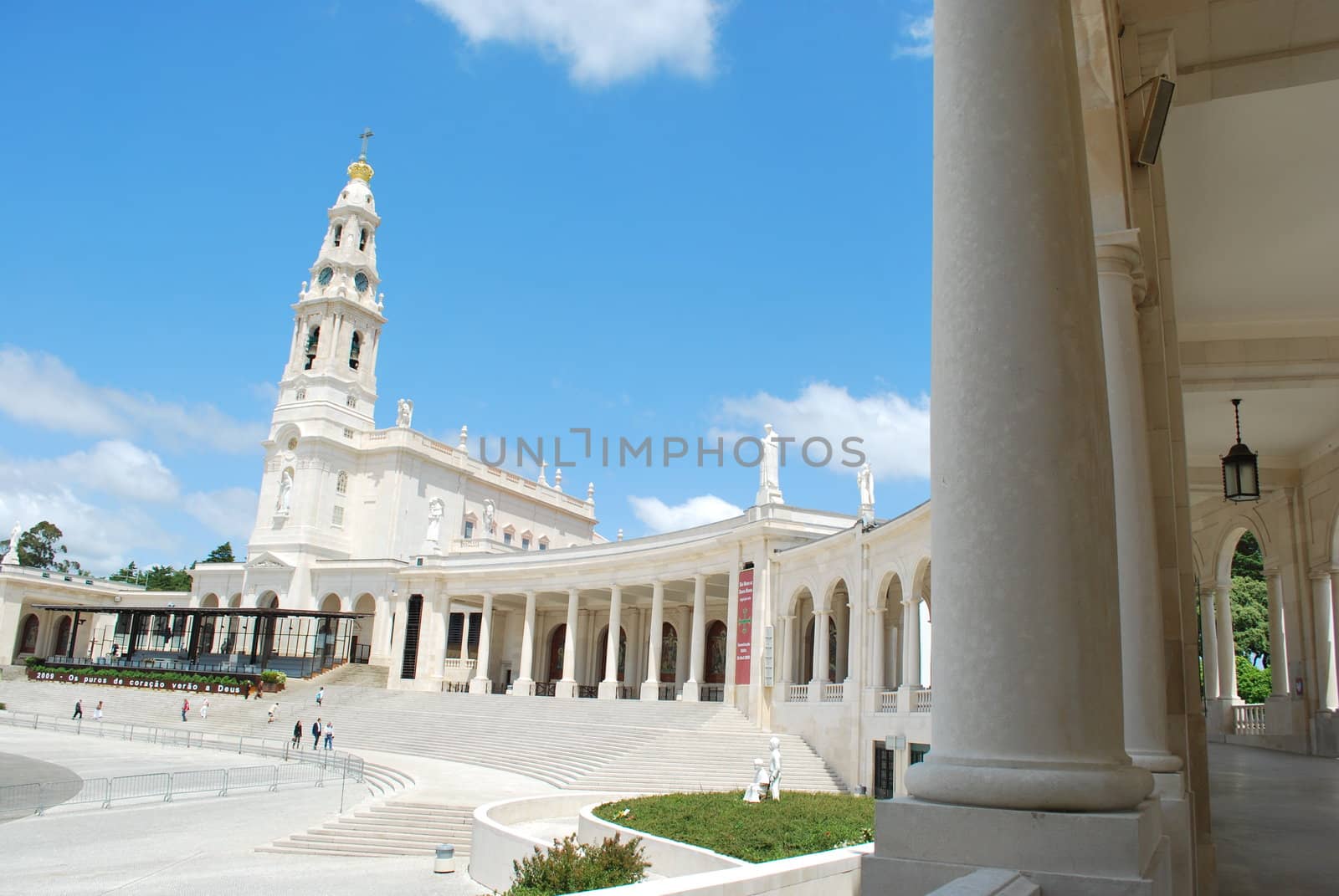 View of the Sanctuary of Fatima, in Portugal by luissantos84