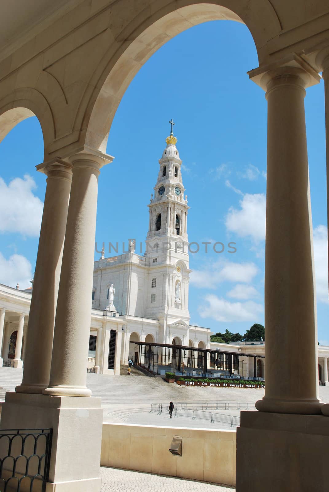 View of the Sanctuary of Fatima, in Portugal by luissantos84