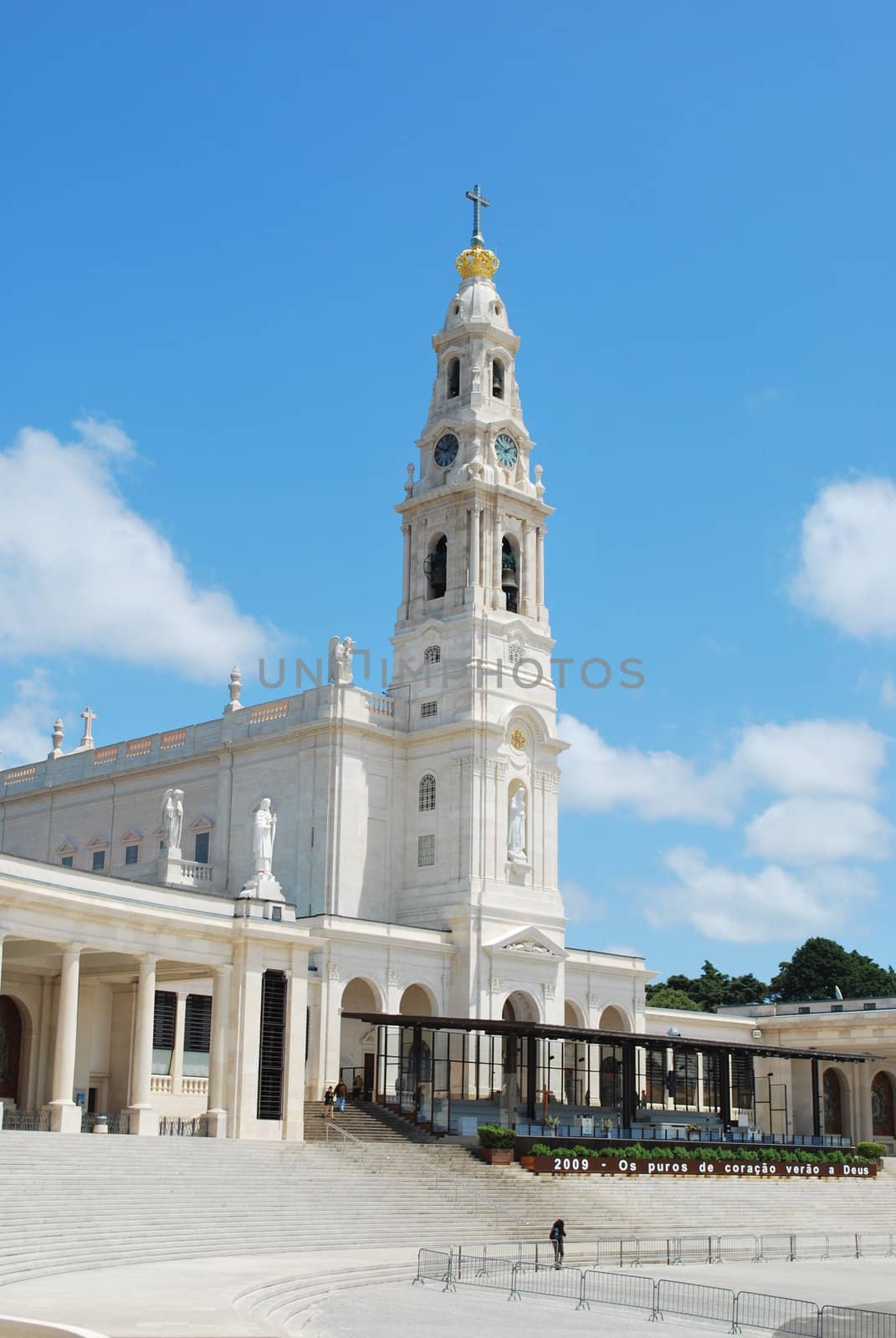 View of the Sanctuary of Fatima, in Portugal by luissantos84