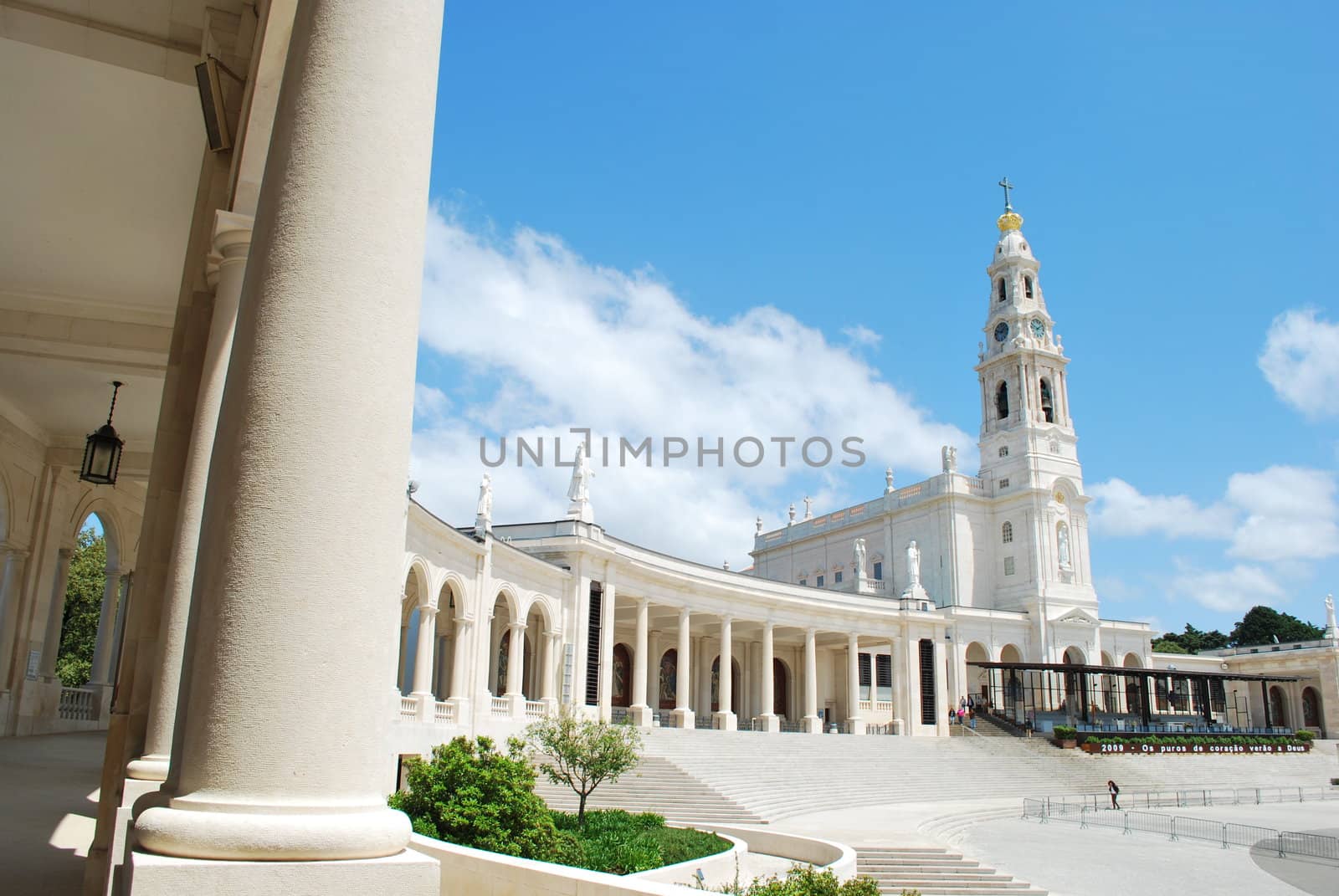 View of the Sanctuary of Fatima, in Portugal by luissantos84