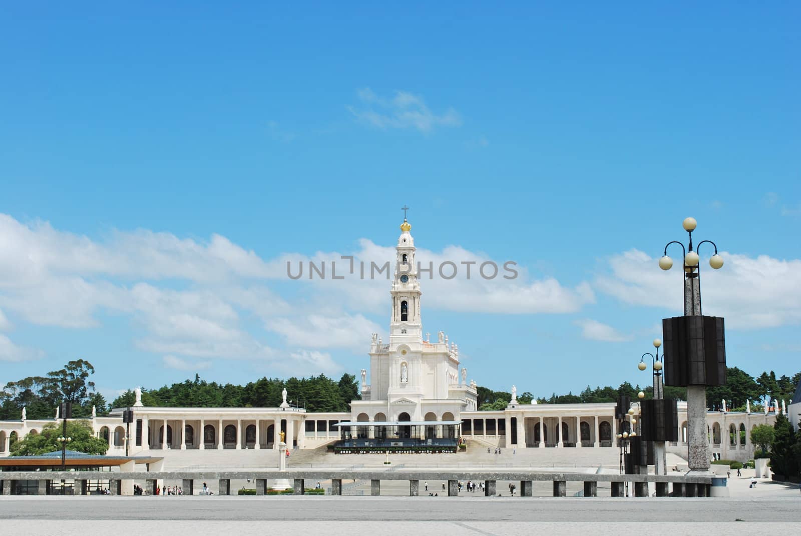 View of the Sanctuary of Fatima, in Portugal by luissantos84