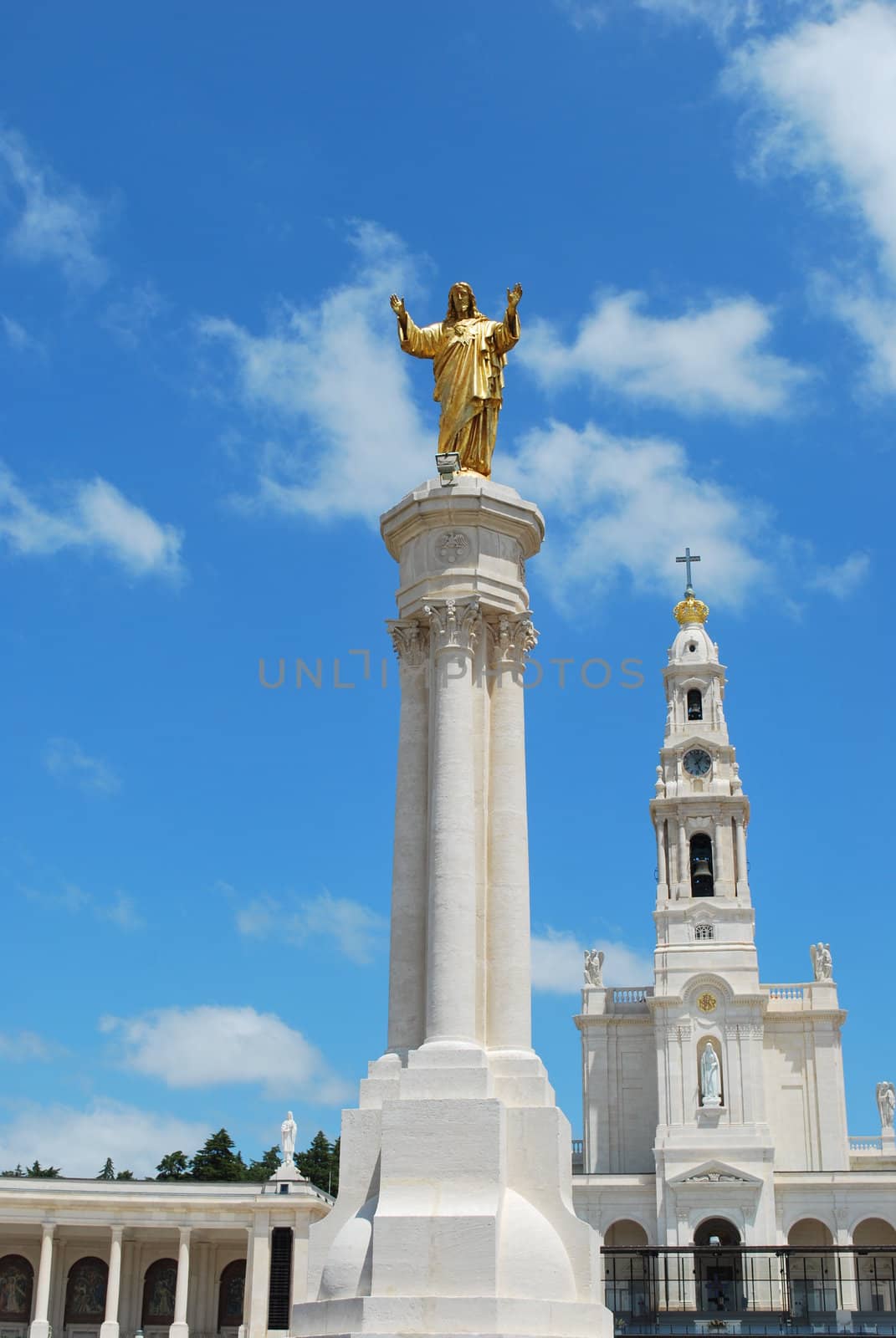 View of the Sanctuary of Fatima, in Portugal by luissantos84