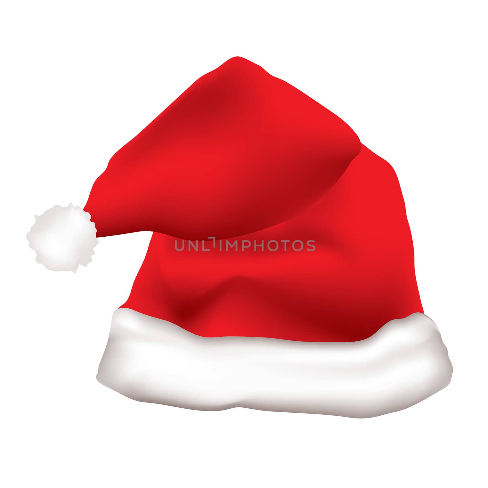 red father christmas hat by nicemonkey