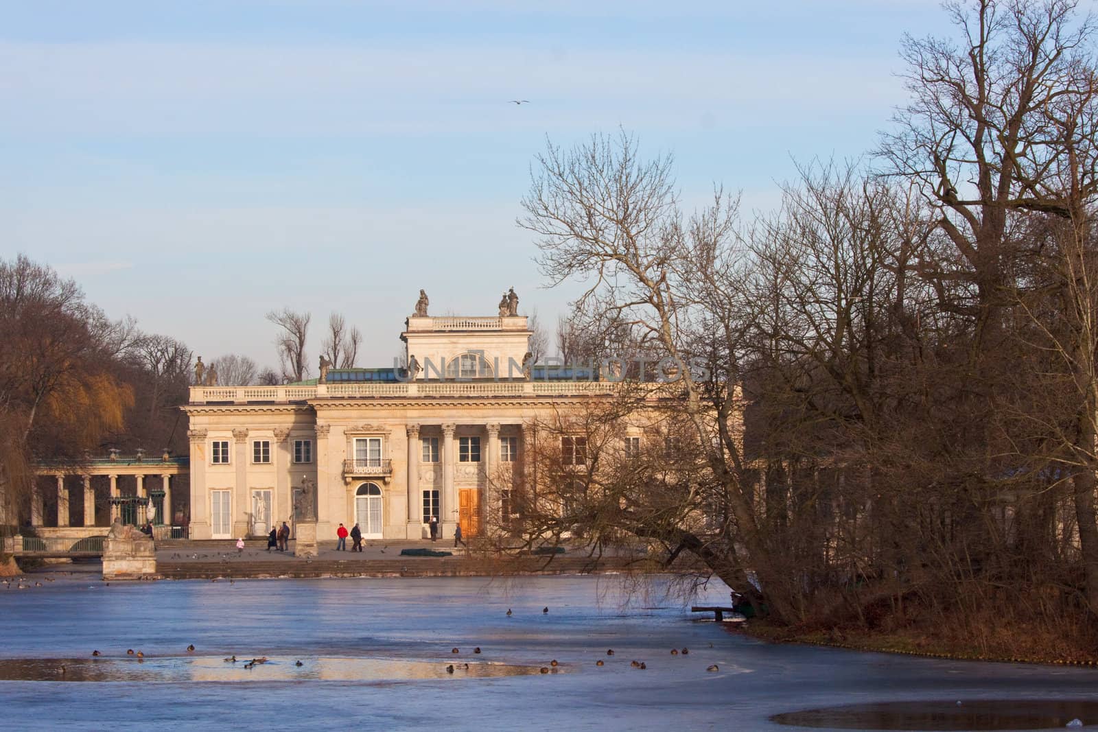 Palace on the water,  Royal Baths,  Warsaw,  Poland