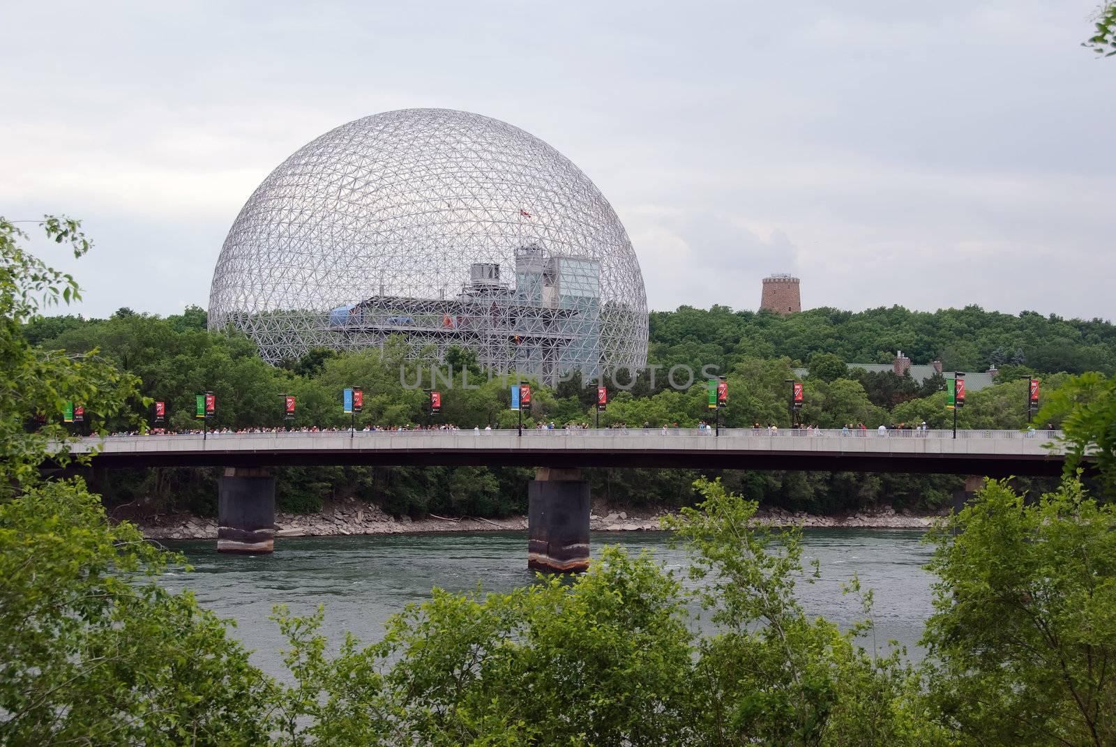 Image of the Biospere dome in Montreal