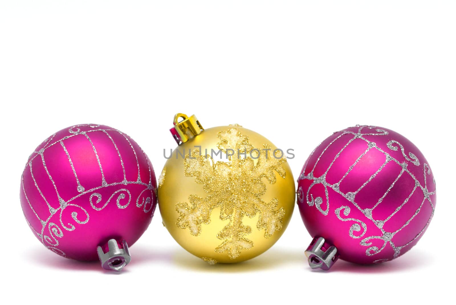 Christmas balls by Olinkau