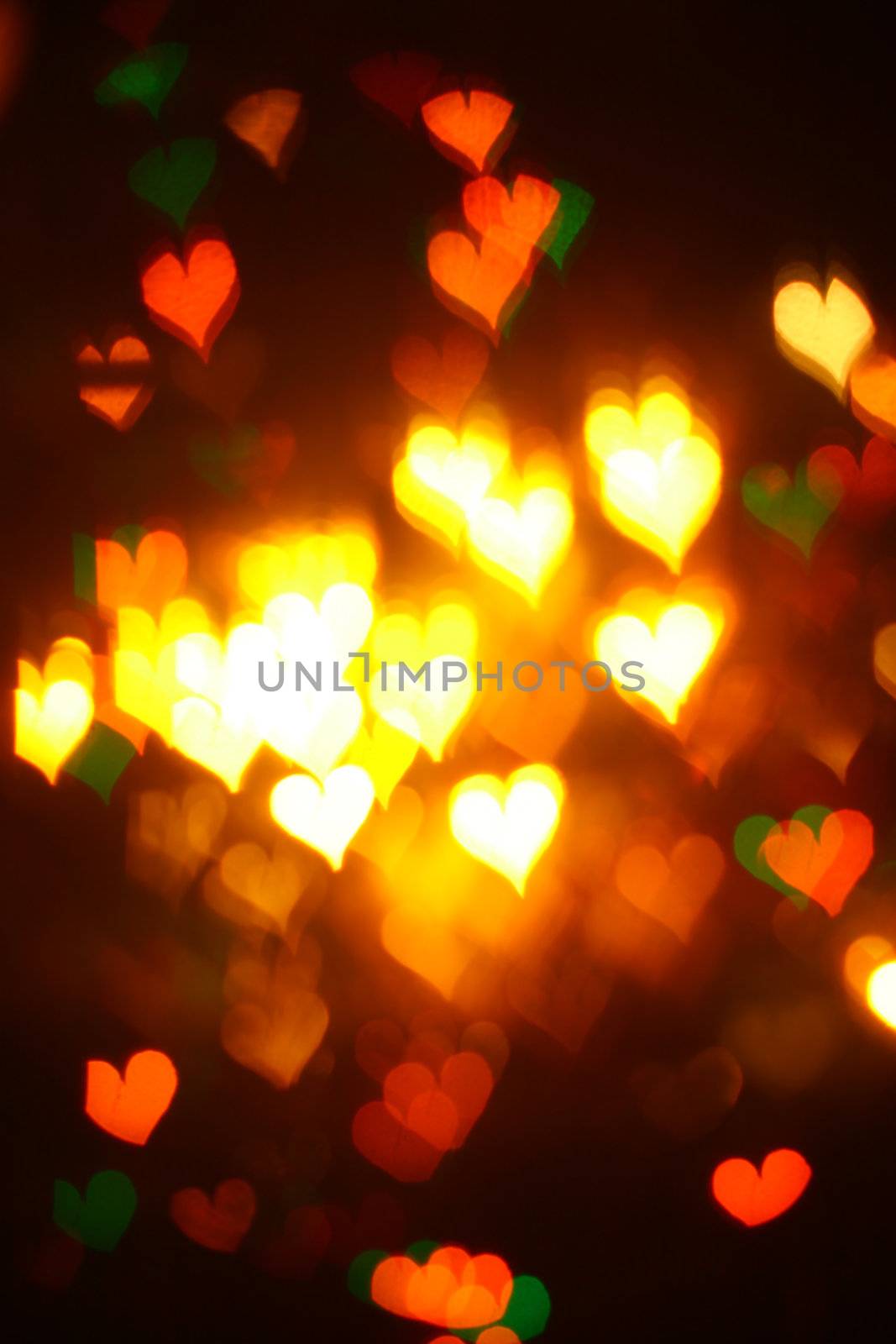 motion colored  heart abstract love background