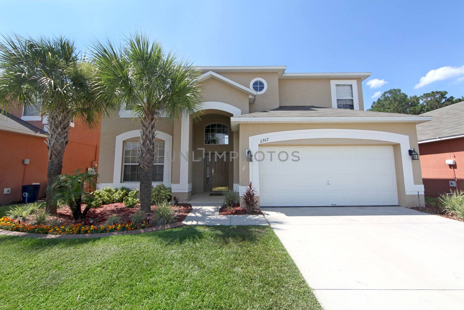 A Front Exterior of a Florida Home