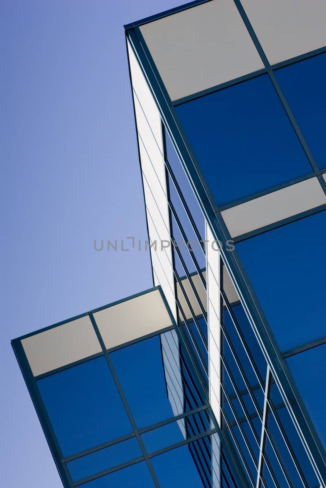 Glass office building by woodygraphs