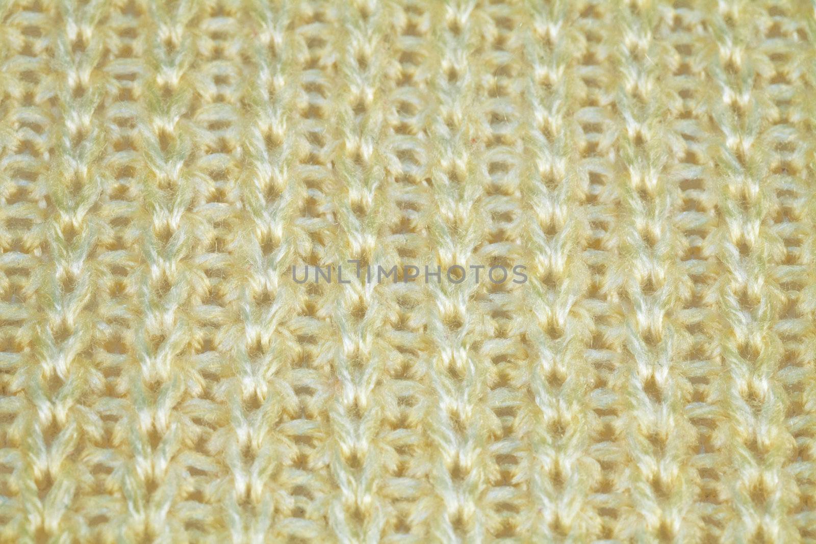 A texture made from a knitted material
