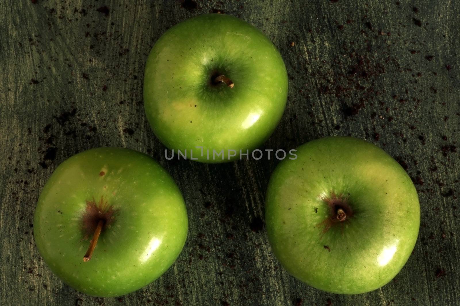 green apples by ibphoto