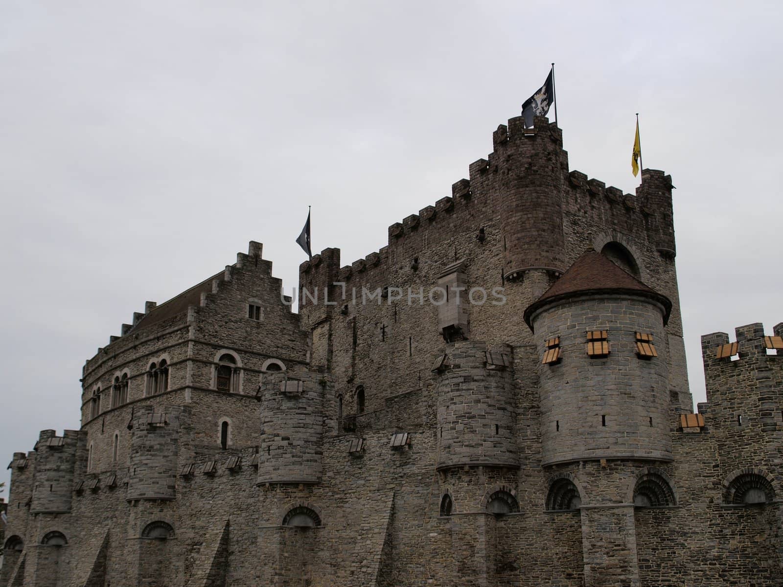 Impressive medieval castle