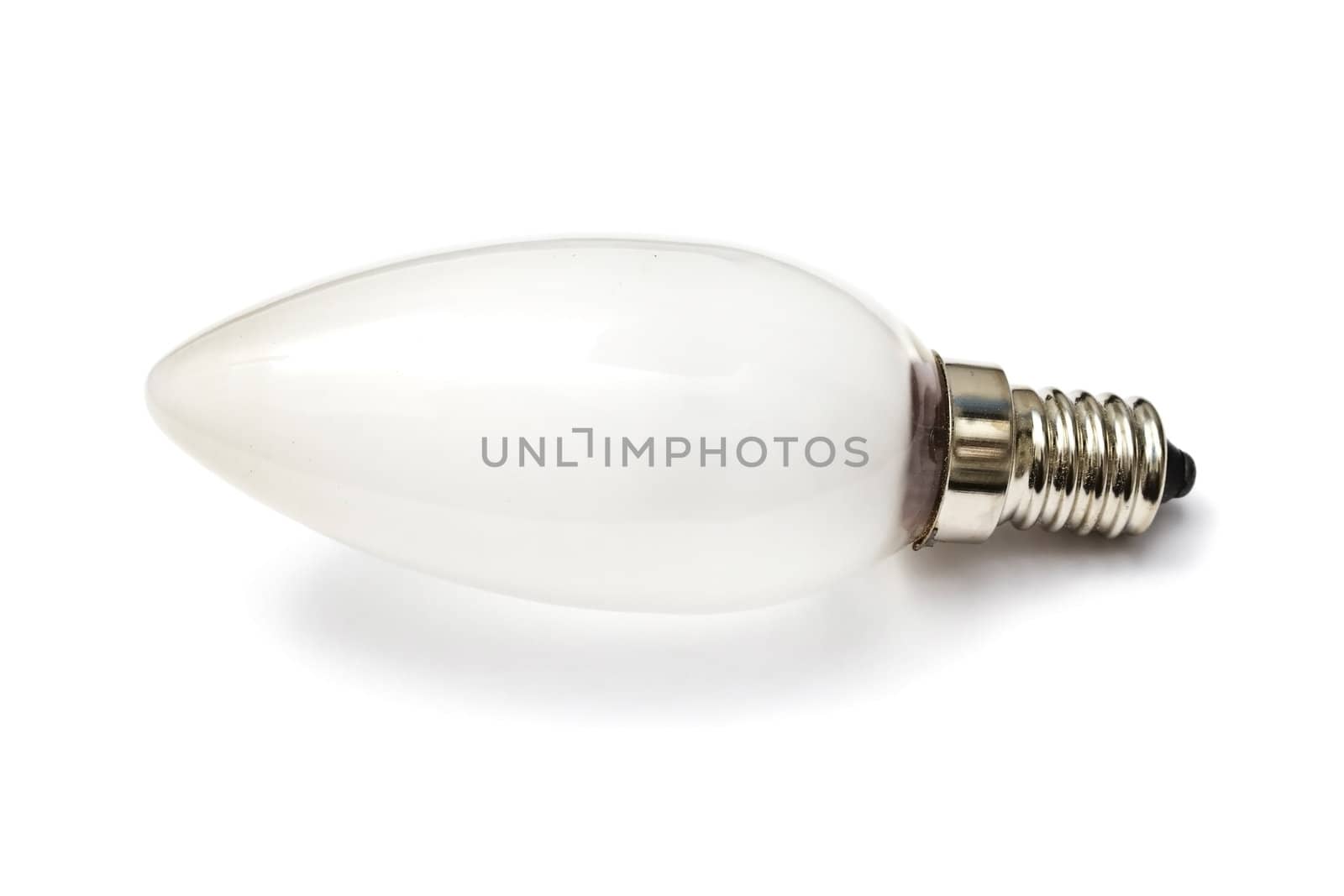 Light Bulb isolated on white background 
