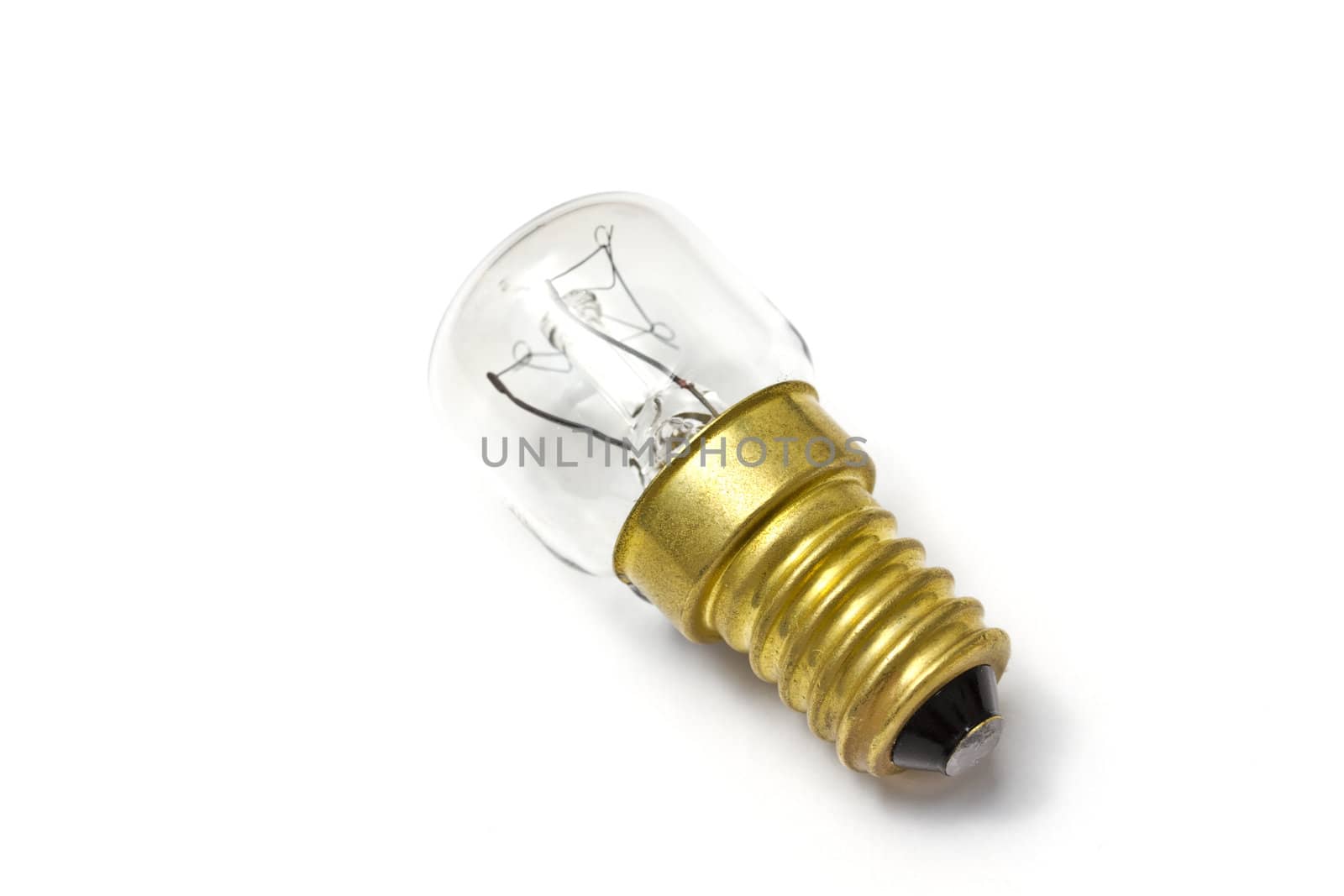 Light Bulb isolated on white background 
